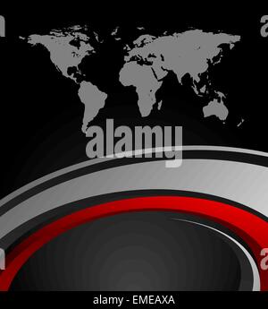 Sfondo vettoriale con linee ondulate Illustrazione Vettoriale