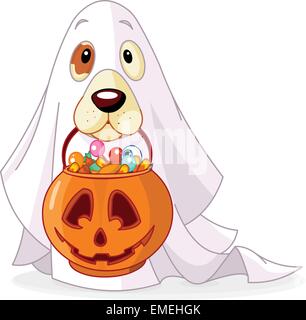 Cane di Halloween Illustrazione Vettoriale