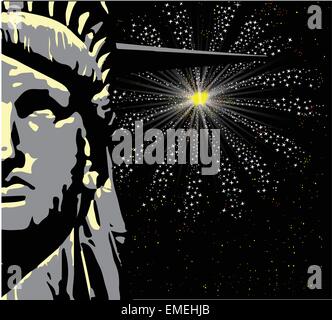 Liberty Illustrazione Vettoriale