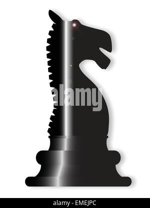 Cavaliere di scacchi Illustrazione Vettoriale