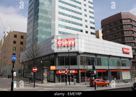 Currys negozio nel centro della città di Sheffield Foto Stock