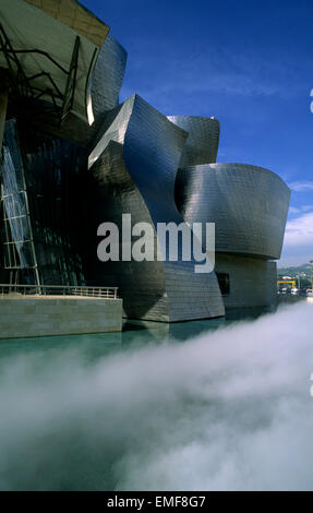 Spagna, Bilbao, Museo Guggenheim, architetto Frank Gehry Foto Stock