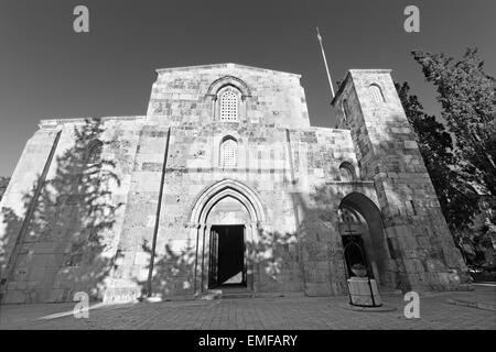 Gerusalemme - Il portale del Sant'Anna chiesa Foto Stock