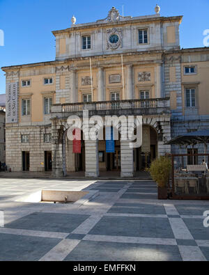 São Carlos Theatre Foto Stock