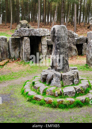 I Druidi Tempio Ilton vicino a Masham North Yorkshire, Inghilterra Foto Stock