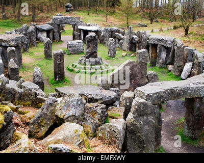 I Druidi Tempio Ilton vicino a Masham North Yorkshire, Inghilterra Foto Stock