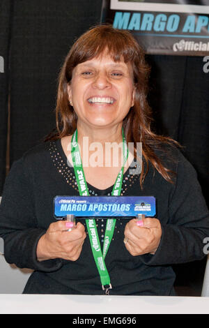 Anaheim. Xix Apr, 2015. Margo Apostolos alla Star Wars Celebration on April 19, 2015 in Anaheim./picture alliance © dpa/Alamy Live News Foto Stock