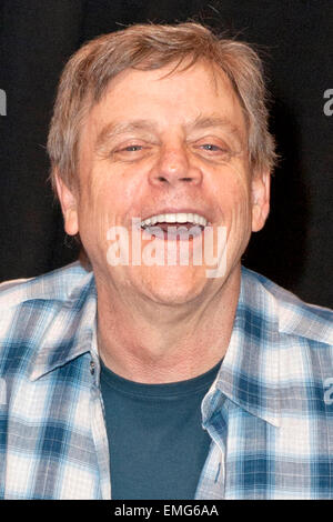 Anaheim. Xix Apr, 2015. Mark Hamill alla Star Wars Celebration on April 19, 2015 in Anaheim./picture alliance © dpa/Alamy Live News Foto Stock