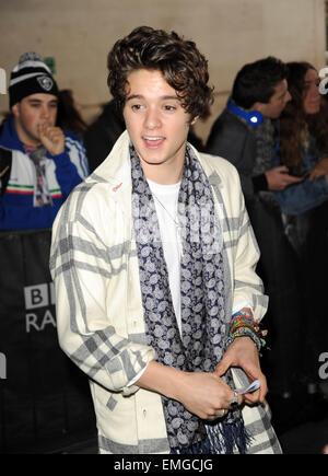 Le tomaie presso la BBC Radio 1 studios con: le tomaie,Bradley Simpson dove: Londra, Regno Unito quando: 17 Ott 2014 Foto Stock