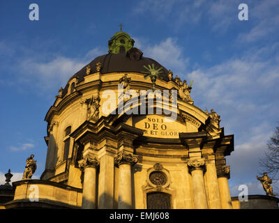 Aprile 19, 2015 - Chiesa Dominicana Dome sul cielo blu (credito Immagine: © Igor Golovniov/ZUMA filo) Foto Stock