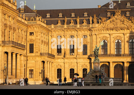 Germania Baviera Würzburg Residenz Palace Foto Stock