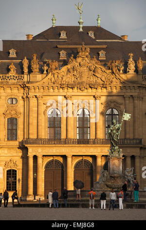 Germania Baviera Würzburg Residenz Palace Foto Stock