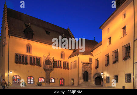 In Germania, in Baviera, Regensburg, Old Town Hall, Altes Rathaus, Foto Stock