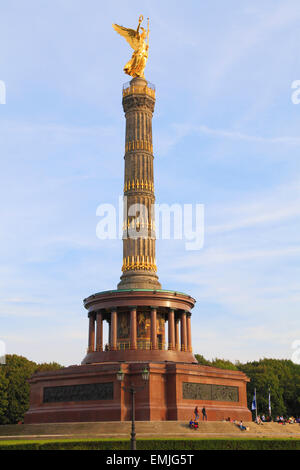 Germania, Berlino, Siegessaule, Vittoria Colonna, Foto Stock