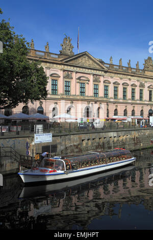 Germania, Berlino, Museo Storico Tedesco Deutsches Historisches Museum, il fiume Sprea, Foto Stock