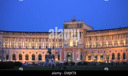 Austria, Vienna Hofburg Palace, Neue Burg, Foto Stock