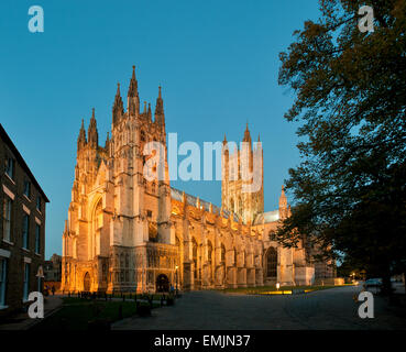 La Cattedrale di Canterbury Kent England GB UK Europa Foto Stock