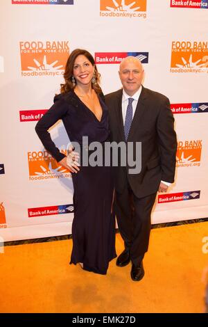 New York, NY, STATI UNITI D'AMERICA. Xxi Aprile, 2015. All'arrivo per Food Bank per la città di New York può fare Awards, Cipriani Wall Street, New York, NY Aprile 21, 2015. Credito: Abel Fermin/Everett raccolta/Alamy Live News Foto Stock