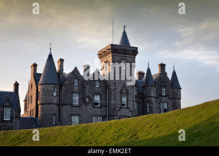 Il castello di Glengorm sull'Isle of Mull, Scozia. Foto Stock