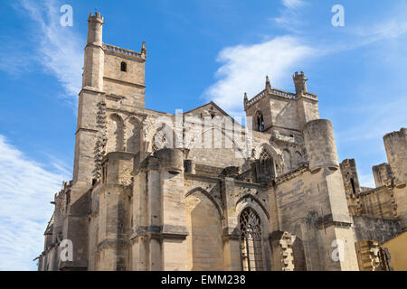 Antica Cattedrale di Narbonne, Francia. Foto Stock