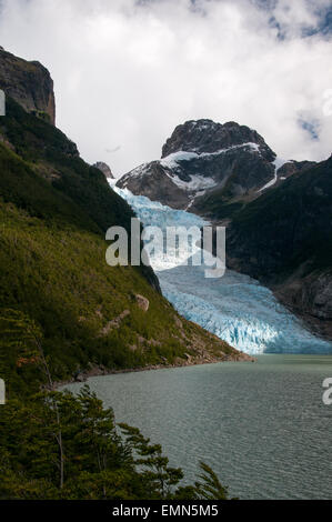 Ghiacciaio Serrano, Bernardo O'Higgins National Park, Patagonia cilena Foto Stock