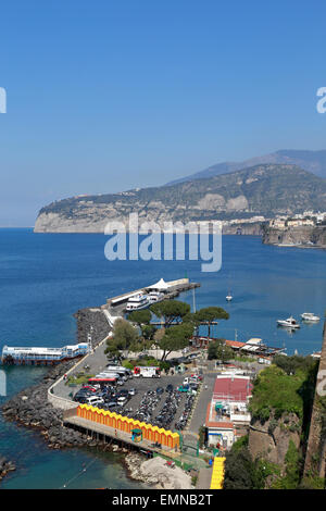Marina Piccola di Sorrento, Italia. Foto Stock