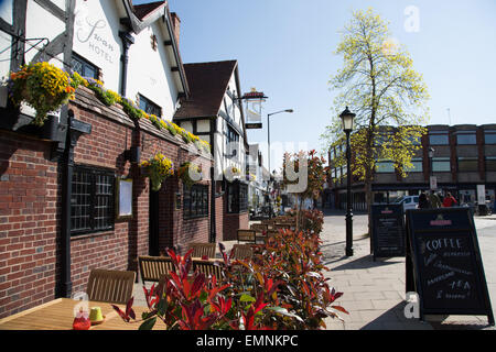 Il White Swan Hotel, Stratford Upon Avon Foto Stock