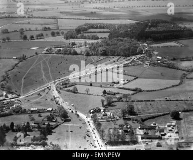 Vista aerea di Whipsnade Park Zoo. Circa 1930. Foto Stock