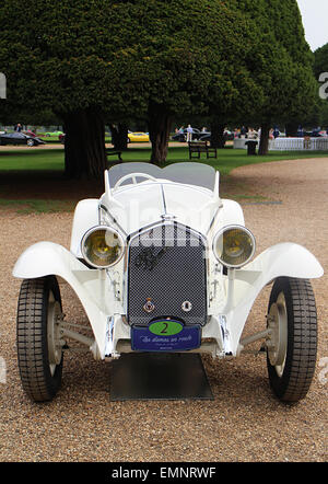 1931 6C 1750 Alfa Romeo 'Flying Star' al Concours di Eleganza 2014 a Hampton Court Palace, Richmond upon Thames Foto Stock