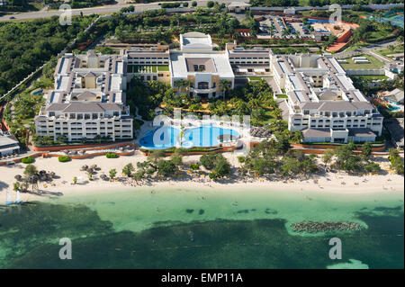 Vista aerea di Iberostar Grand Rose Hall di Rose Hall, Giamaica Foto Stock