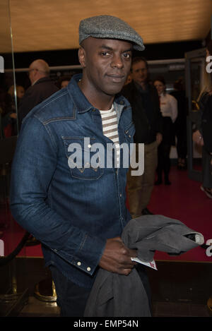 Londra, UK, 22 Aprile 2015 : Trevor Nelson assiste l'apertura notturna il West End "Golem" a Trafalgar Studios di Londra. Foto di credito: Vedere Li/Alamy Live News Foto Stock