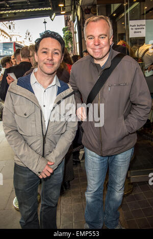 Londra, UK, 22 Aprile 2015 : Bertie Carvel assiste l'apertura notturna il West End "Golem" a Trafalgar Studios di Londra. Foto di credito: Vedere Li/Alamy Live News Foto Stock