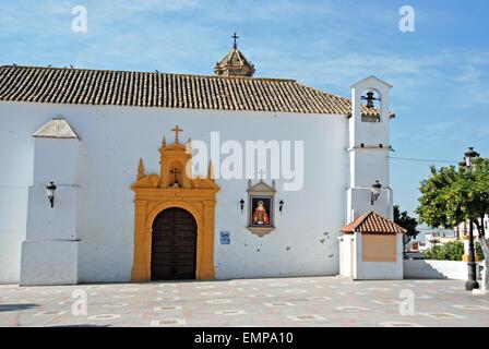 Veracruz chiesa (Iglesia de la Veracruz), Aguilar de la Frontera, in provincia di Cordoba, Andalusia, Spagna, Europa occidentale. Foto Stock