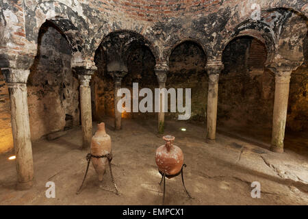 Antico portico, bagni arabi, Banys Arabs, Palma de Mallorca, Maiorca, isole Baleari, Spagna Foto Stock