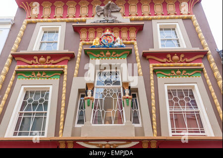 La casa egiziana a Penzance cornovaglia Foto Stock