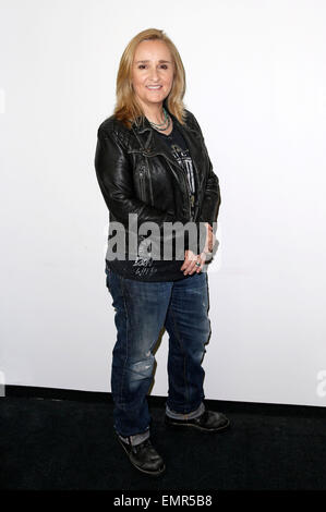 Cantante americana Melissa Etheridge visita Radio Hamburg. Il 21 aprile, 2015. Ad Amburgo in Germania./picture alliance Foto Stock