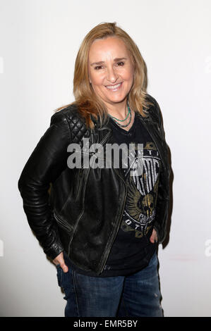 Cantante americana Melissa Etheridge visita Radio Hamburg. Il 21 aprile, 2015. Ad Amburgo in Germania./picture alliance Foto Stock