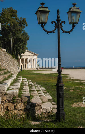 Corfù/GRECIA 3RD OTTOBRE 2006 - Fortezza Vecchia Foto Stock