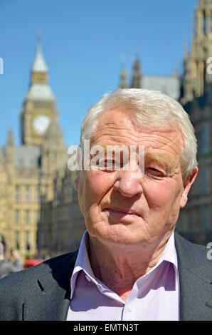 Paddy Ashdown - ex leader del Partito liberale democratico - a Westminster Foto Stock