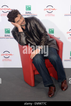 Festa del Cinema di Roma - "Escobar: Paradiso Perduto" - Photocall con: Benicio del Toro Dove: Roma, Italia Quando: 19 Ott 2014 Foto Stock