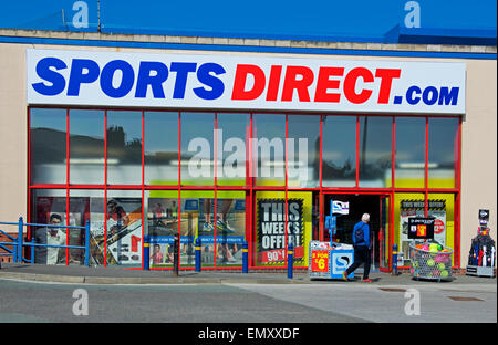 Ramo di sport in diretta a Macclesfield, Cheshire, Inghilterra, Regno Unito Foto Stock