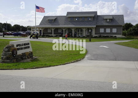 Canaveral National Seashore, Apollo Beach Visitor Information Centre, New Smyrna Beach, Florida Foto Stock