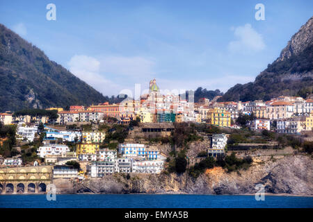 Vietri Sul Mare, Costiera Amalfitana, Campania, Italia Foto Stock