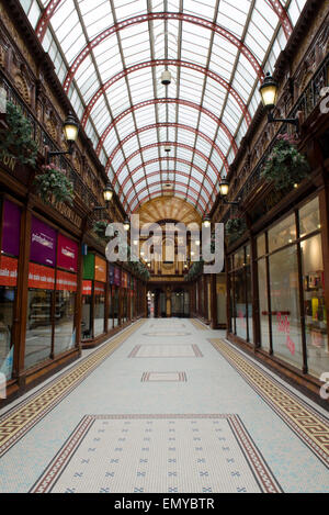 Central Arcade, Newcastle upon Tyne, Inghilterra Foto Stock