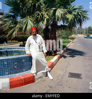 Eine Reise nach Marokko, 1980er Jahre. Un viaggio in Marocco, degli anni ottanta. Foto Stock