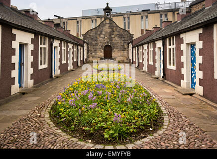 Regno Unito, Inghilterra, Lancashire, Lancaster, King Street, Penny's Hospital, Cappella Almshouse Foto Stock