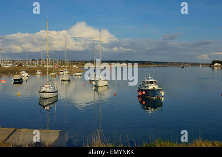 Barneville-Carteret porto. Penisola di Cotentin. La Normandia. Francia Foto Stock