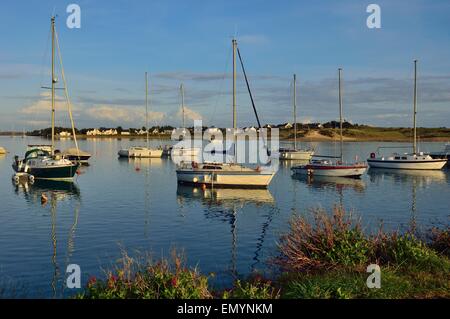 Barneville-Carteret porto. Penisola di Cotentin. La Normandia. Francia Foto Stock