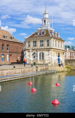 King's Lynn Norfolk King's Lynn Custom House o ufficio informazioni turistiche King's Lynn Hereford Quay Norfolk Inghilterra GB UK Europa Foto Stock