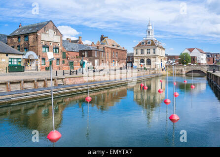 King's Lynn Norfolk King's Lynn Custom House o ufficio informazioni turistiche King's Lynn Hereford Quay Norfolk Inghilterra GB UK Europa Foto Stock